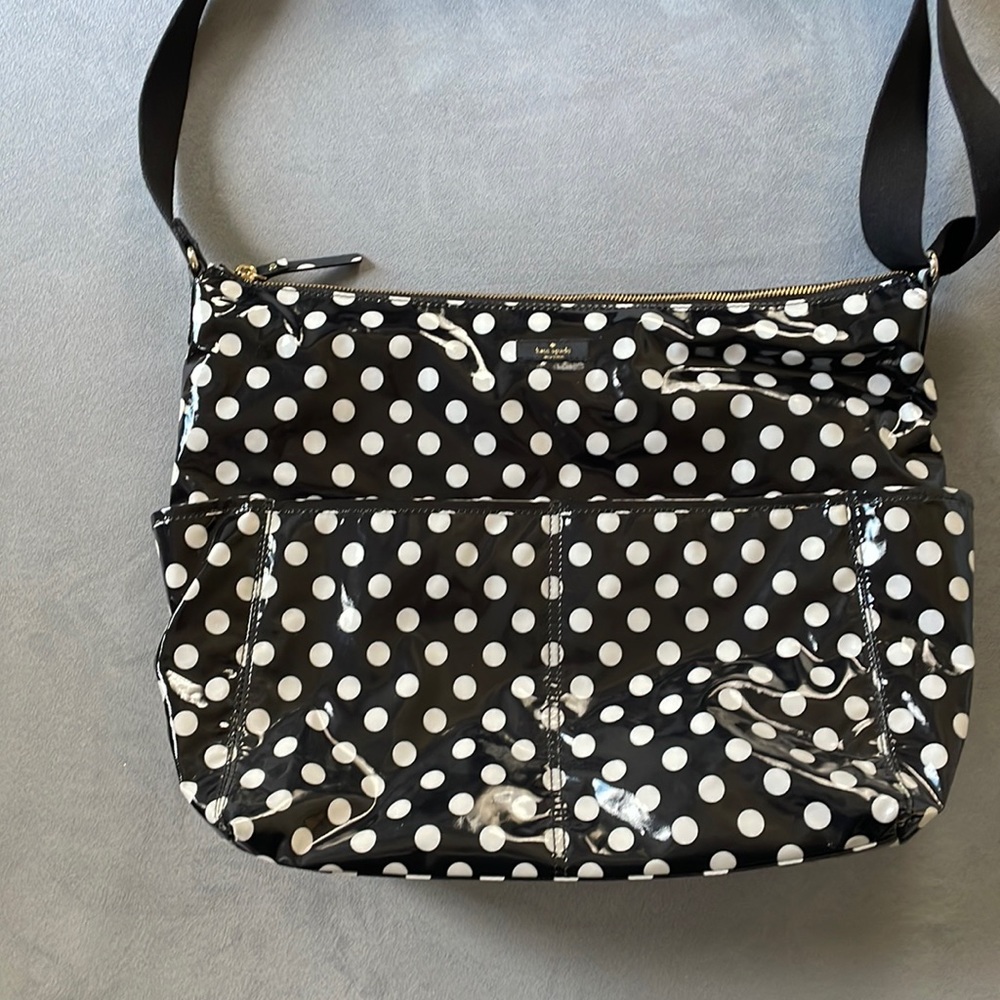 ✨ Kate spade vinyl diaper bag